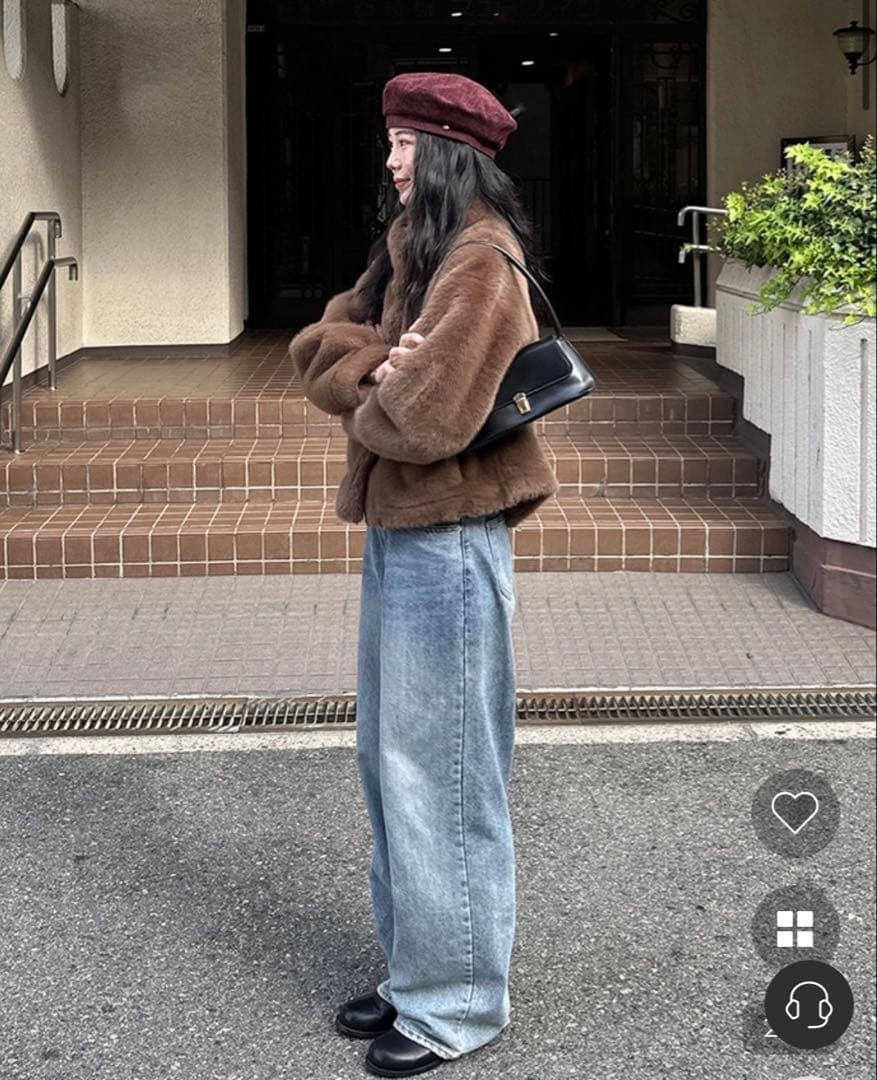 sep19 ハイネックファージャケット