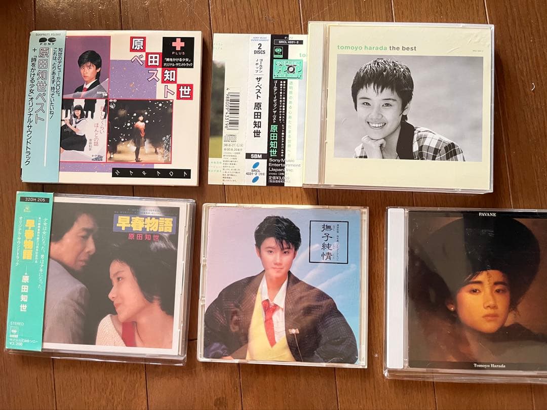 廃盤　原田知世　初期CD 撫子純情　ゴールデンJ-POP ザ・ベスト　ほか