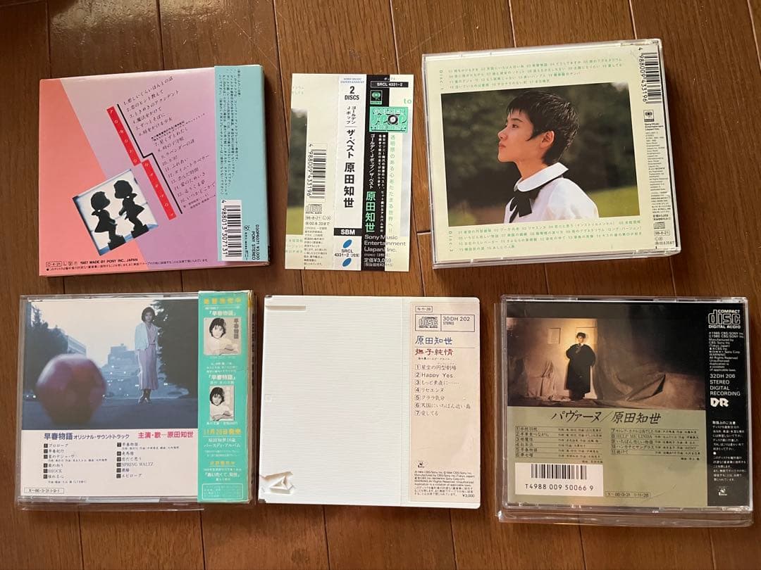 廃盤　原田知世　初期CD 撫子純情　ゴールデンJ-POP ザ・ベスト　ほか