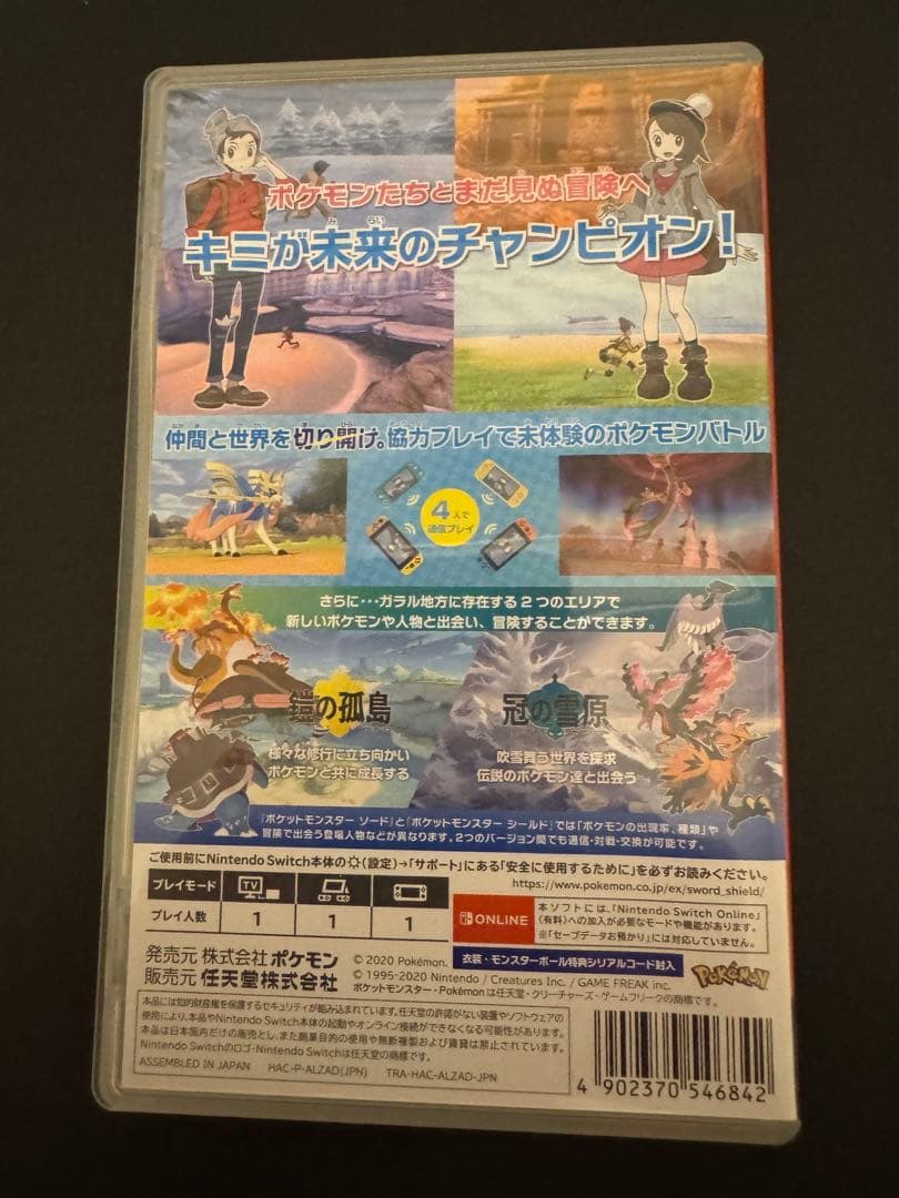 こ*ん様 ポケットモンスター ソード+エキスパンションパス セット DLC 同梱