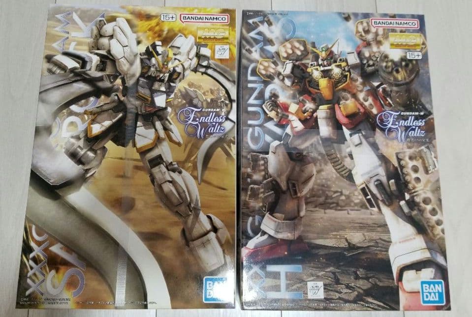 MG ガンダム ヘビーアームズEW & ガンダムサンドロックEW 2セット