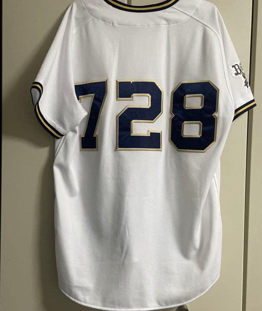 オリックス　ユニフォーム　728 藤原丈一郎