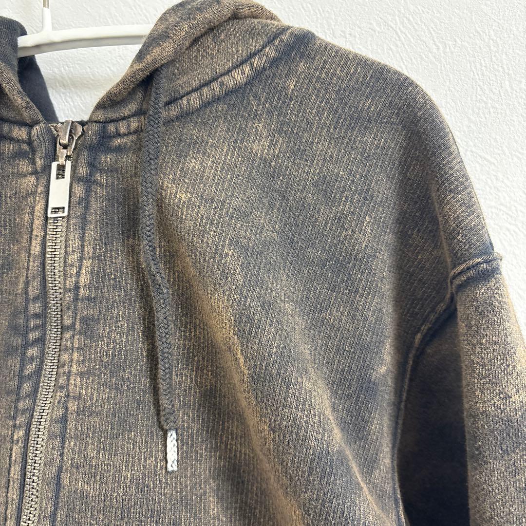 LON TONE ZIP HOODIE Ⅱ /KHAKI