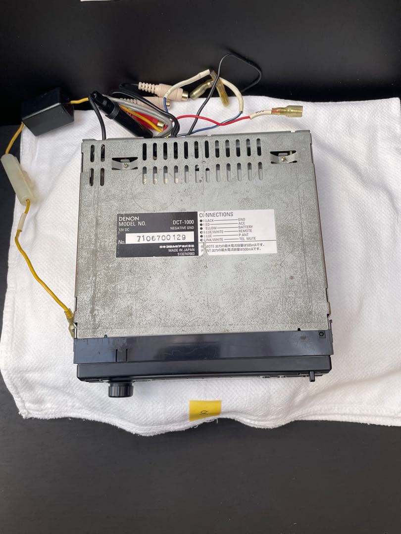ラジオ・コンポ DENON DCT-1000 ALPHA Processing