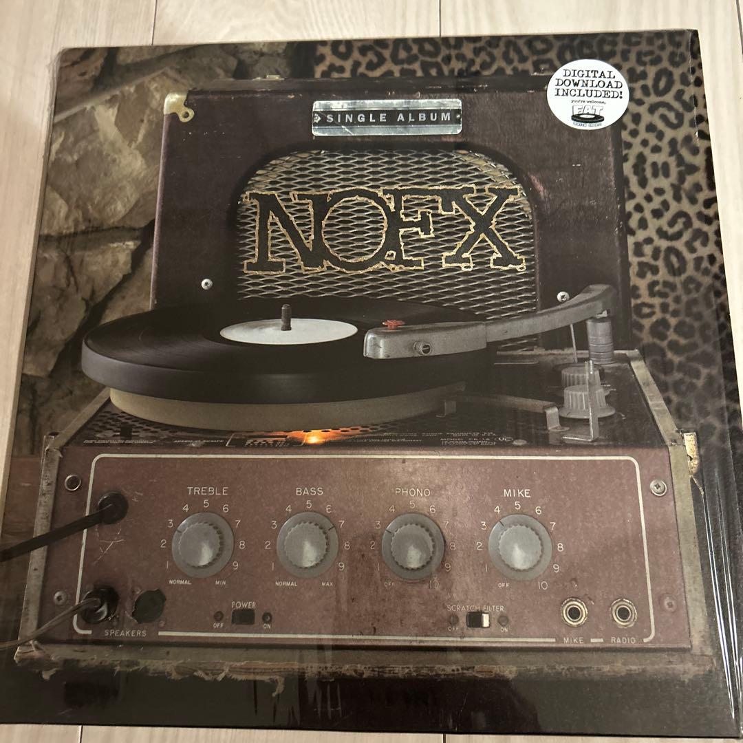 NOFX Single Album 黒レコード デジタルダウンロード付き