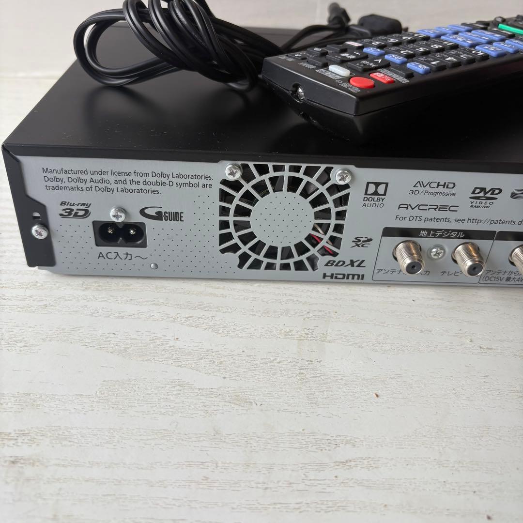 Panasonic DMR-BX2030 ブラック ブルーレイレコーダー