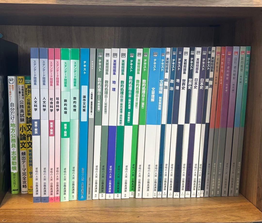 【一式セット】2023年度版　資格の大原　公務員対策テキスト