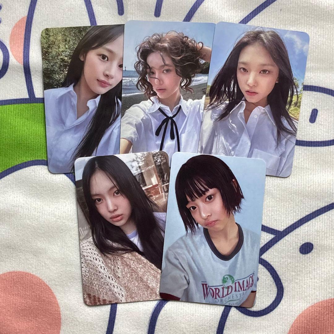 NewJeans 当選 how sweet 1週目 トレカ セット5枚