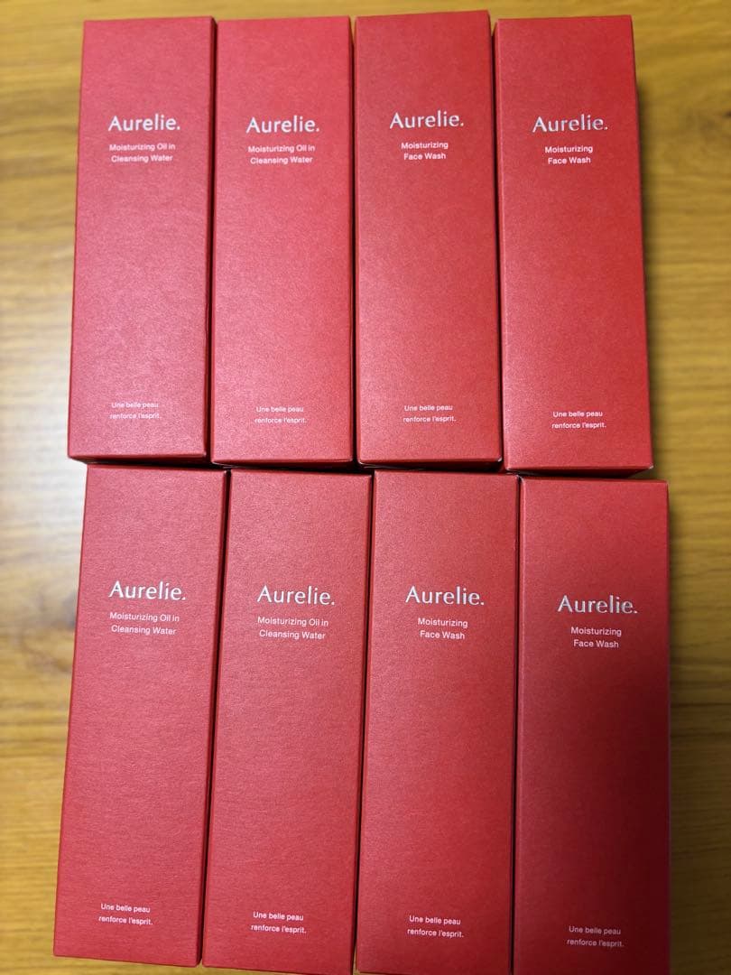 Aurelie. 洗顔料4本クレンジング4本（計8本セット）
