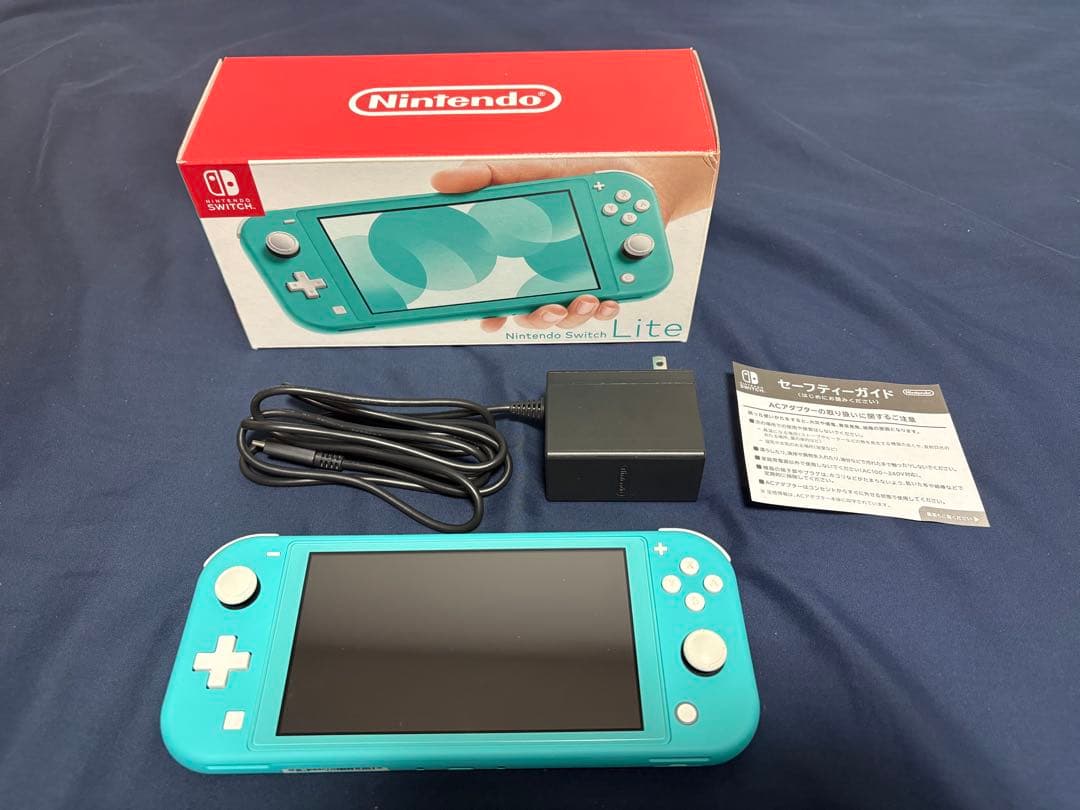 [K]switch lite　ターコイズ　本体　美品　箱あり
