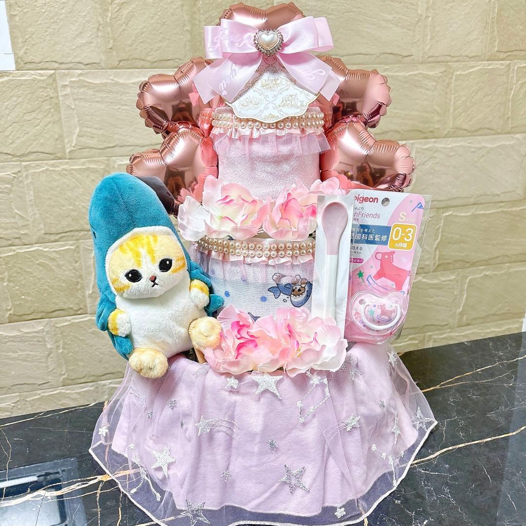 出産祝い　切り絵君　即購入⭕️ プロフ　サメにゃん　ベビーギフト