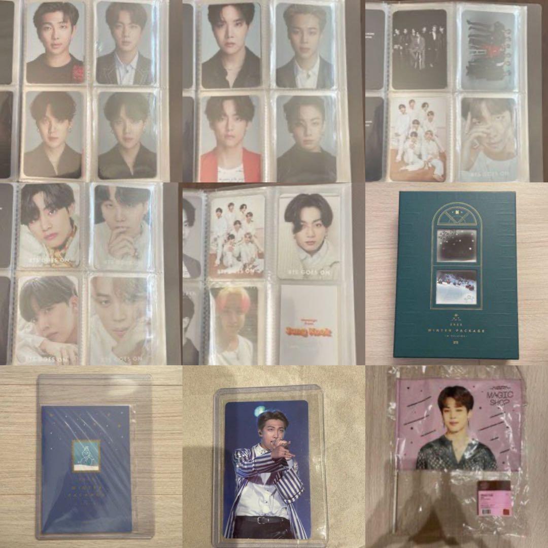 BTS グッズ トレカ フラッグ