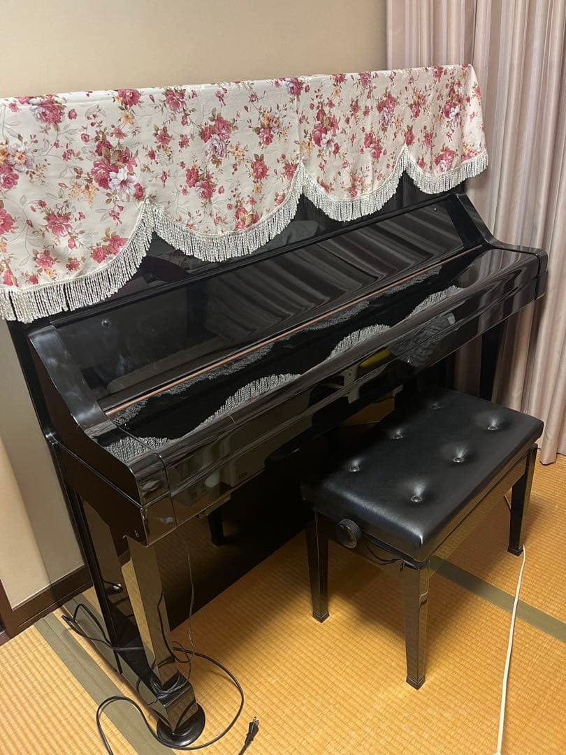 配送料元払い　消音機能付き　YAMAHA アップライトピアノ