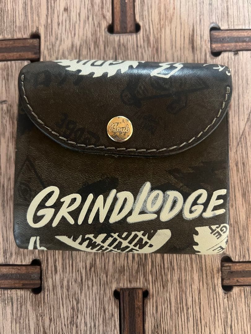 GRINDLODGE×Boab leather works 生刷り財布