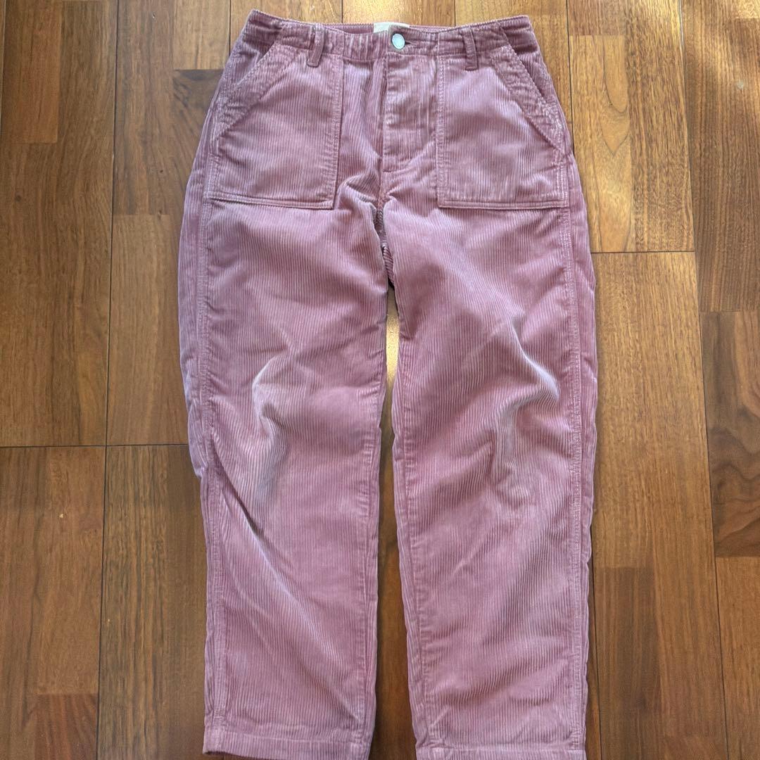 SHISHIKUI コーデュロイベイカーパンツ　サイズ30 ピンク