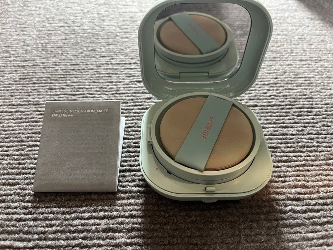 ラネージュクッションファンデ 21N 、ナンバーズイン3番トーンアップクリーム他