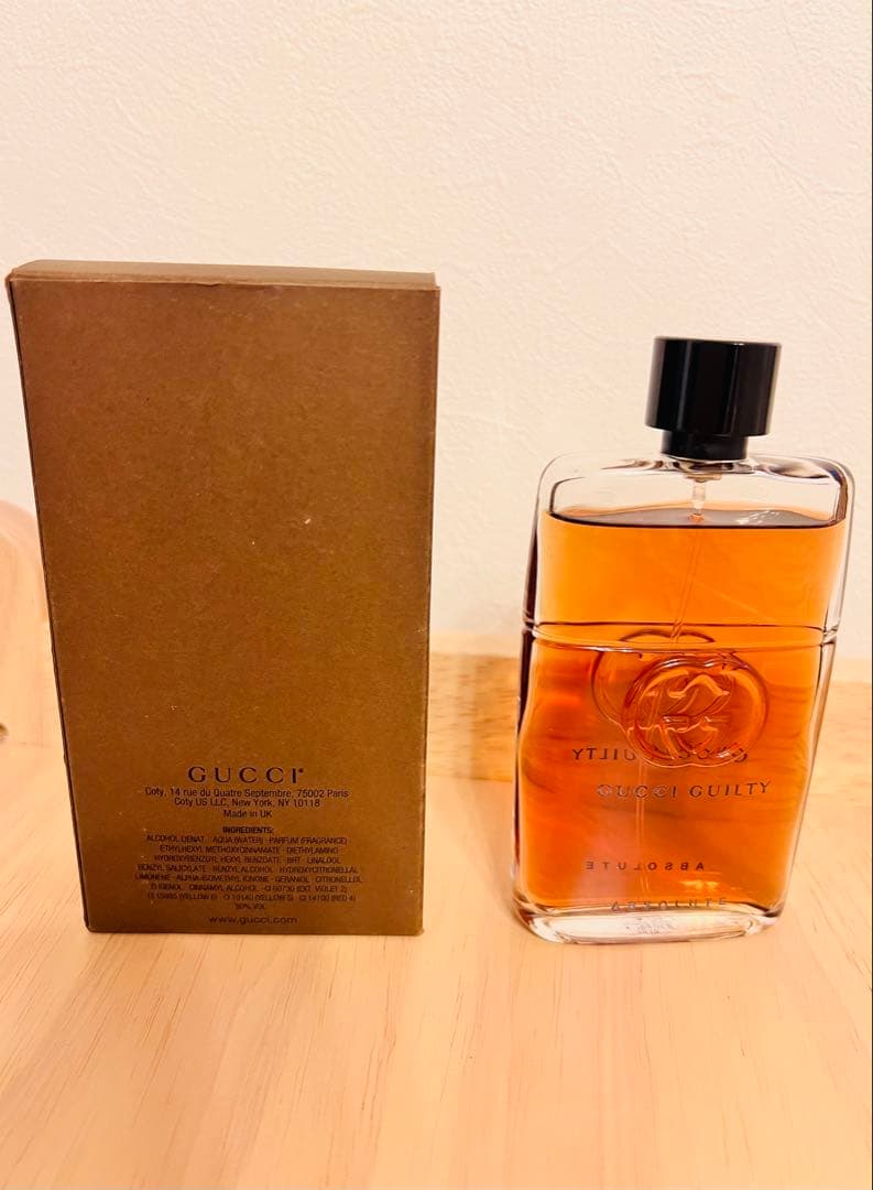 お得な大容量90ml グッチ ギルティ アブソリュート プールオム