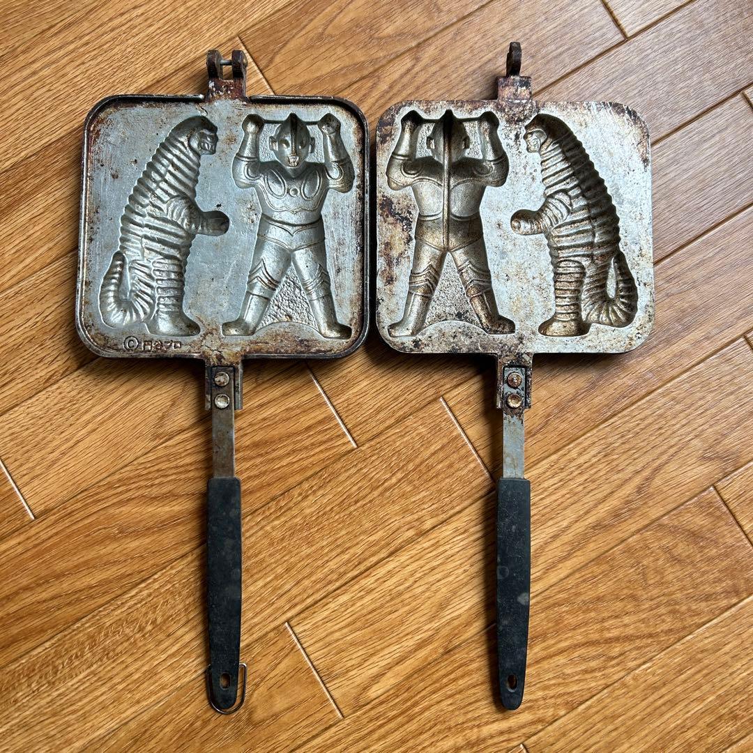 ウルトラマン 鯛焼き型 焼き型 昭和レトロ 怪獣 ホットサンドメーカー