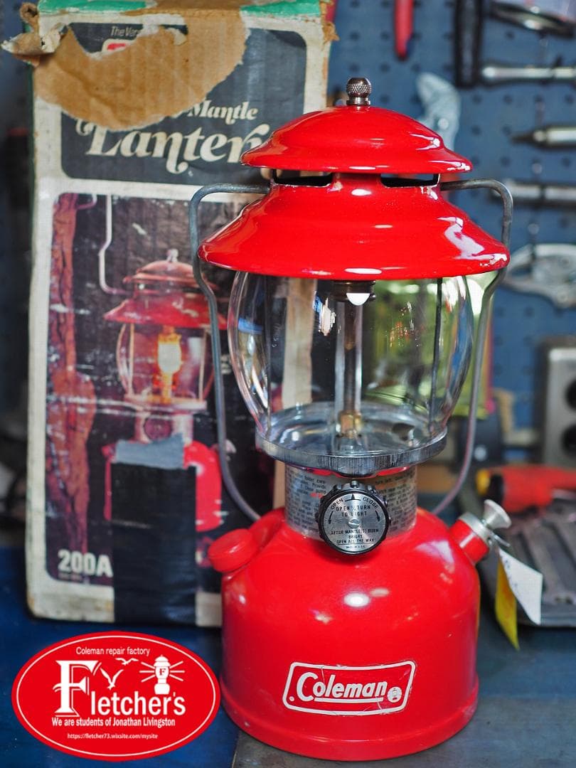 美品箱付き1978年6月 コールマン200A Coleman t60