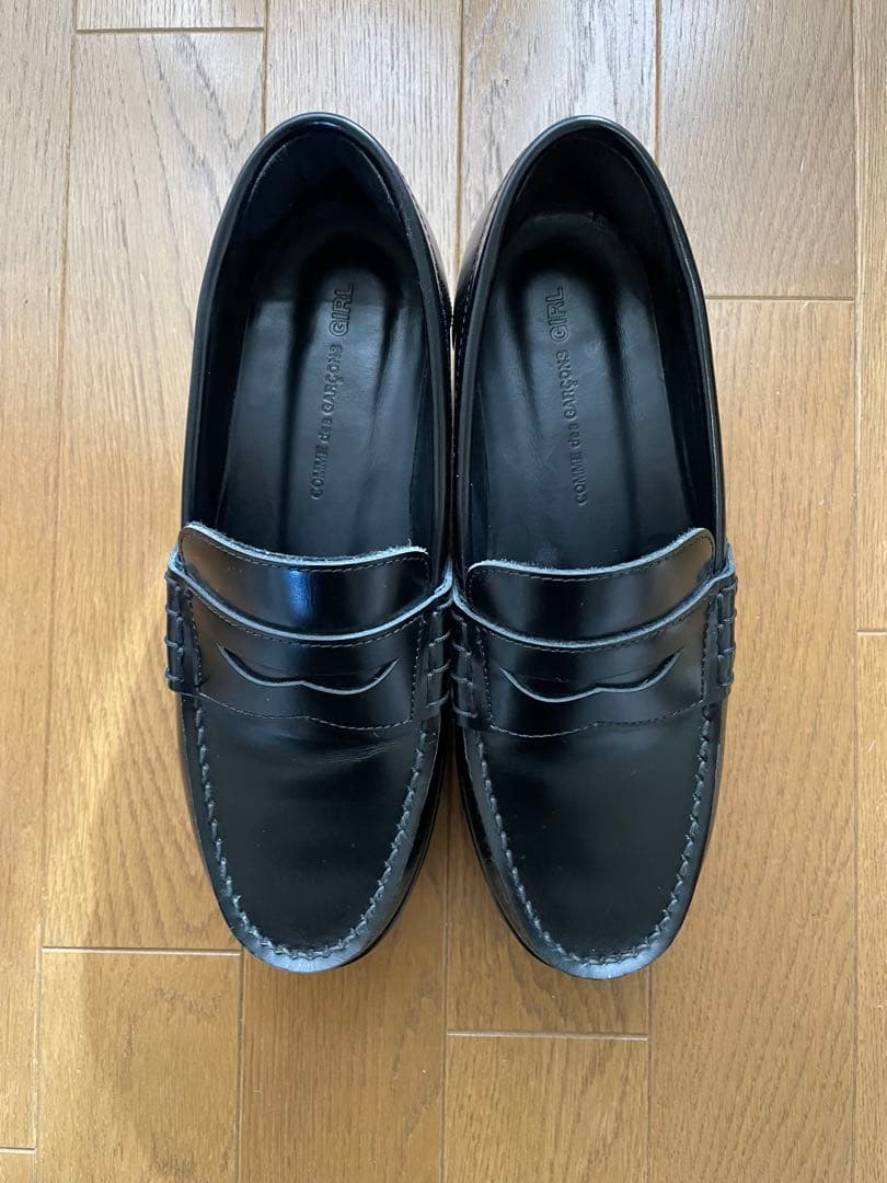 COMMEdesGARCONS GIRL 厚底ローファー 23cm