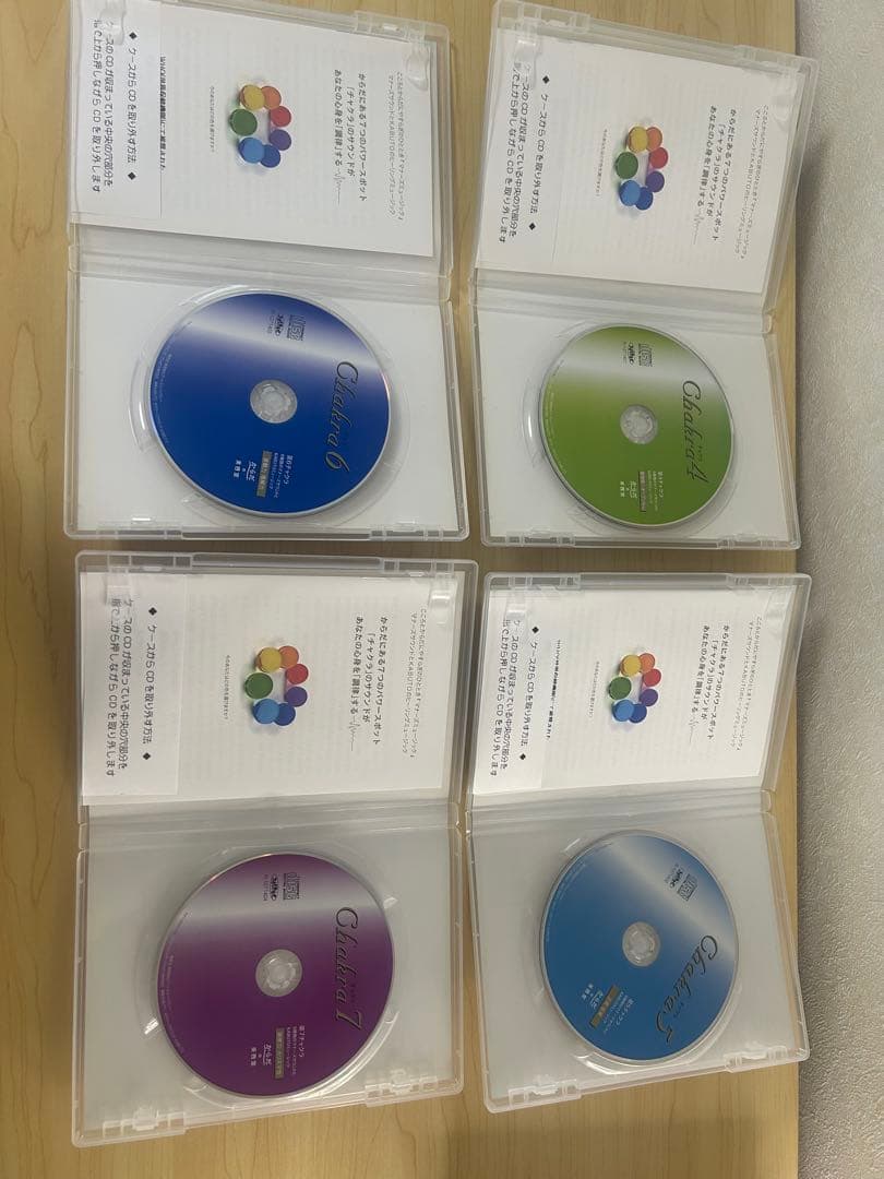 マナーズサウンド　チャクラシリーズ CD全7巻セット