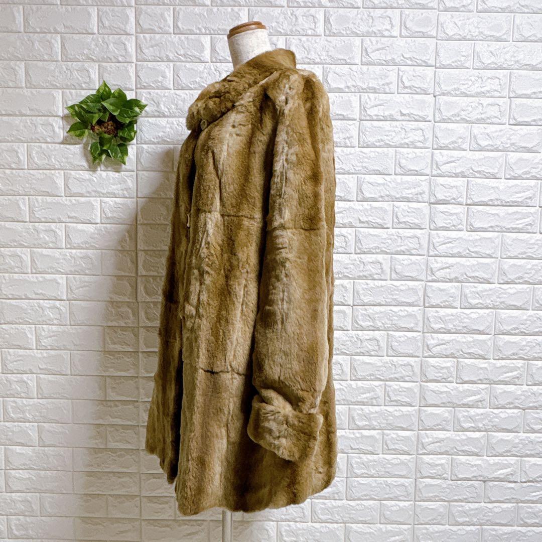 T087 ムーンバット Fond リバーシブルコート シルク100% ウィゼル