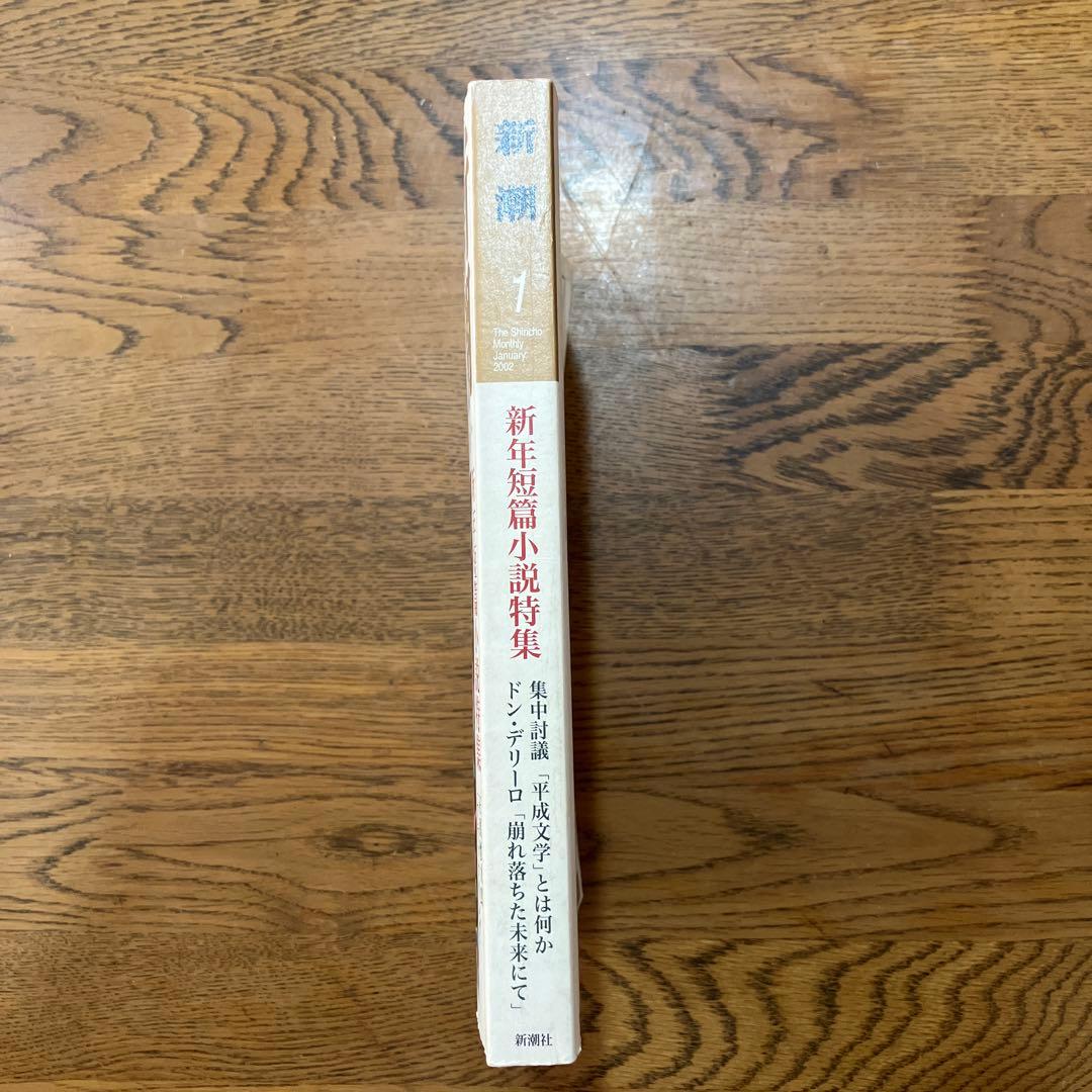 【激レア】ドン•デリーロ『崩れ落ちた未来にて』収録　新潮 2002年 1月号