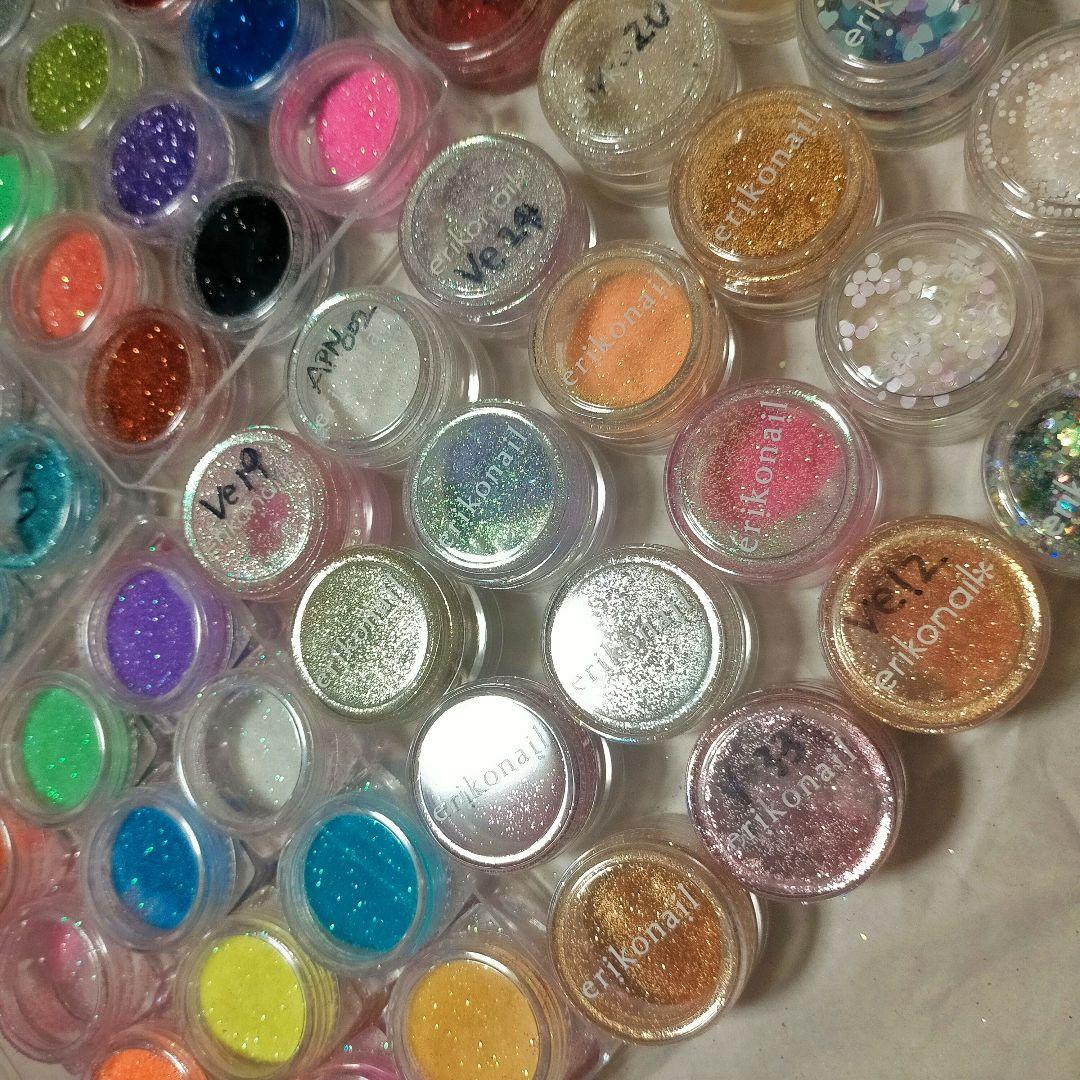 ジェルネイル まとめ売り カラージェル パーツ ラメ ホロ ストーン シェル