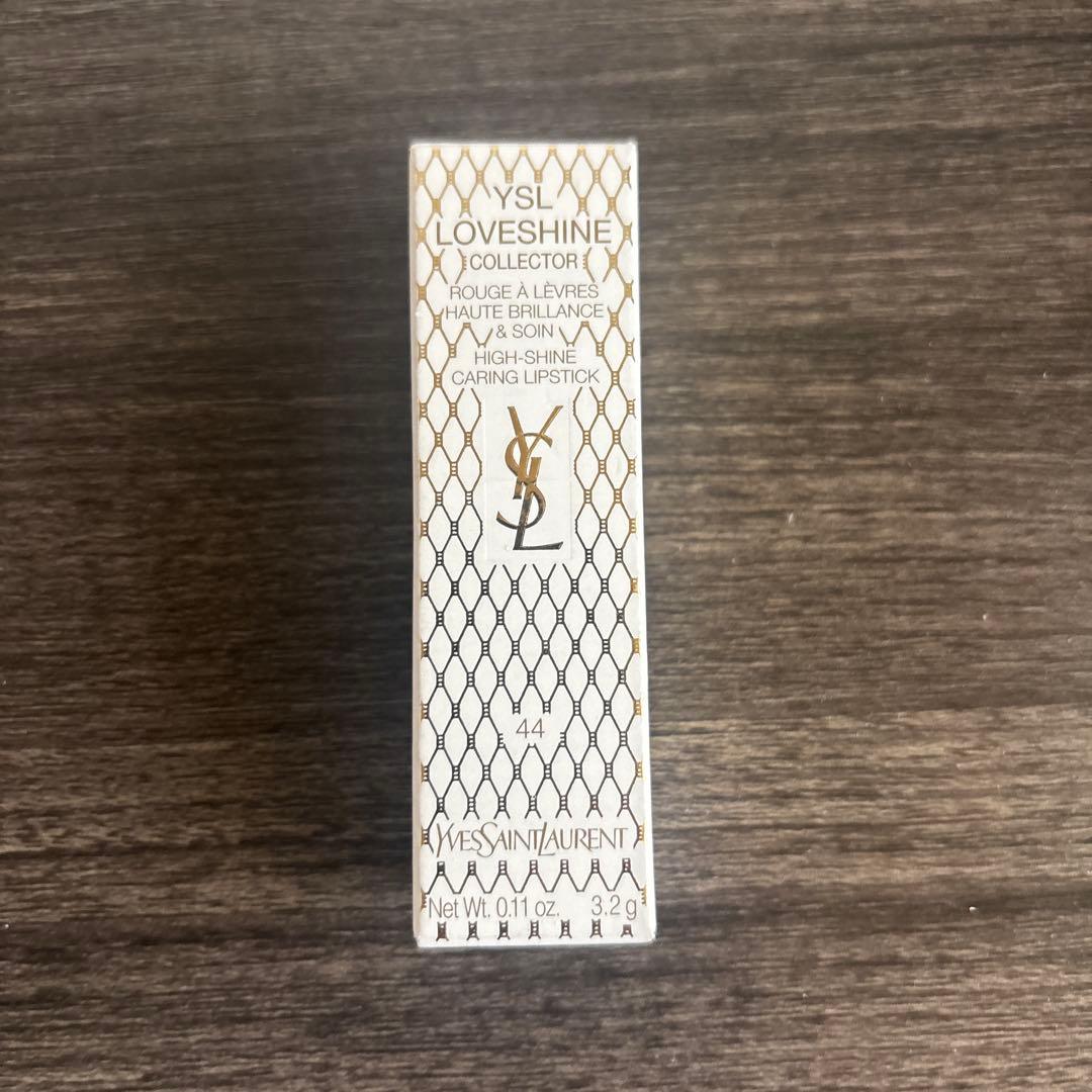 新品 YSL ラブシャイン リップスティック 44Pホリデー限定色限定コレクター