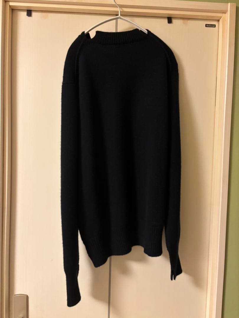 lundman ニット　ネイビー