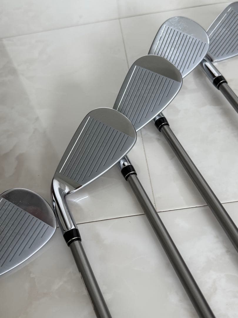 ブリヂストン レディース アイアンTOUR B JGR ピンク 6本セット