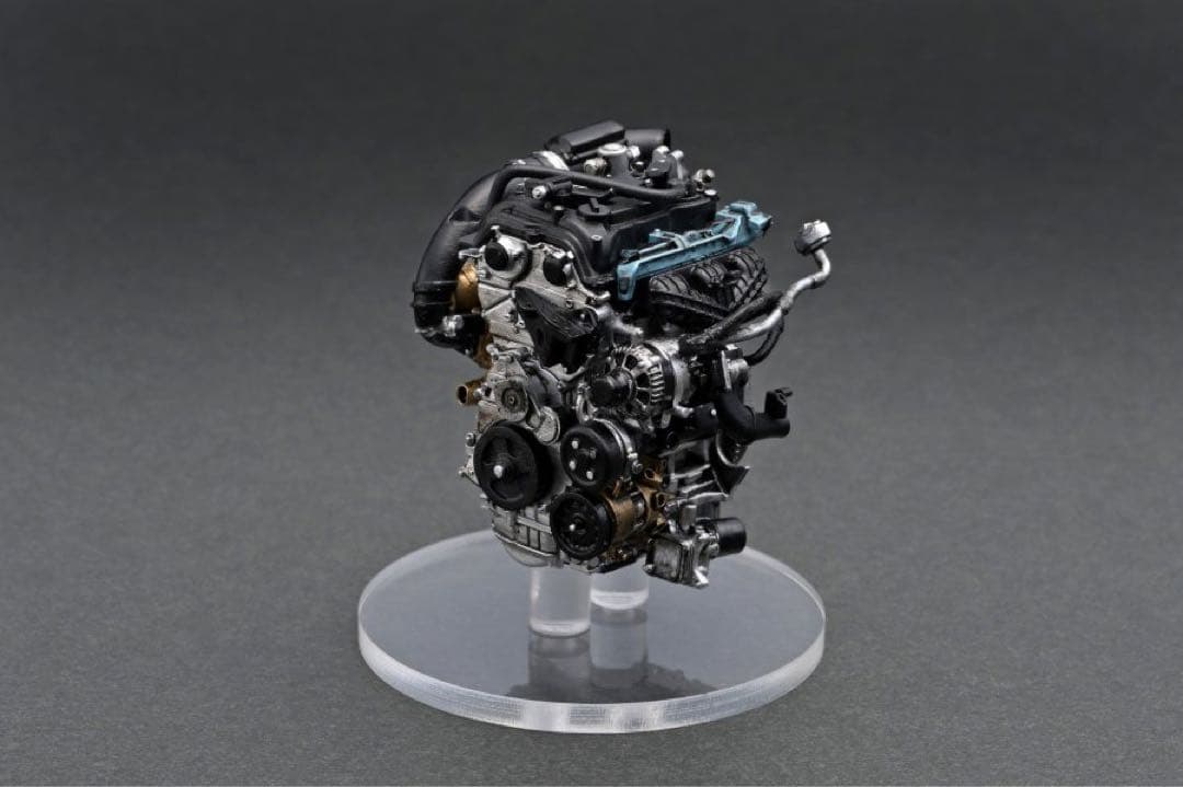 ミニカー PANDEM GR YARIS (4BA) Silver With Engine