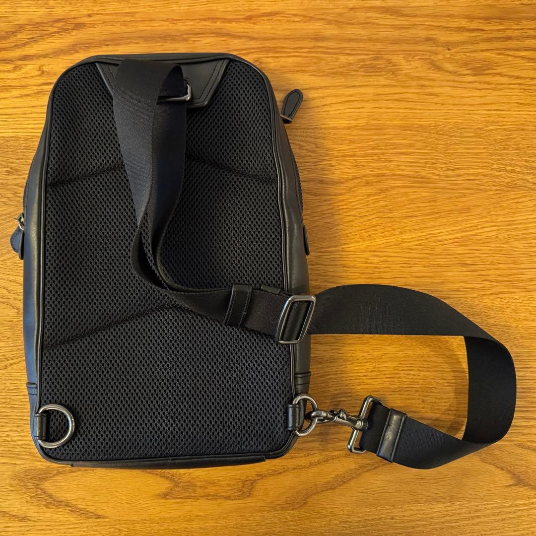 【美品】COACH コーチ　ショルダーバッグ　メンズ