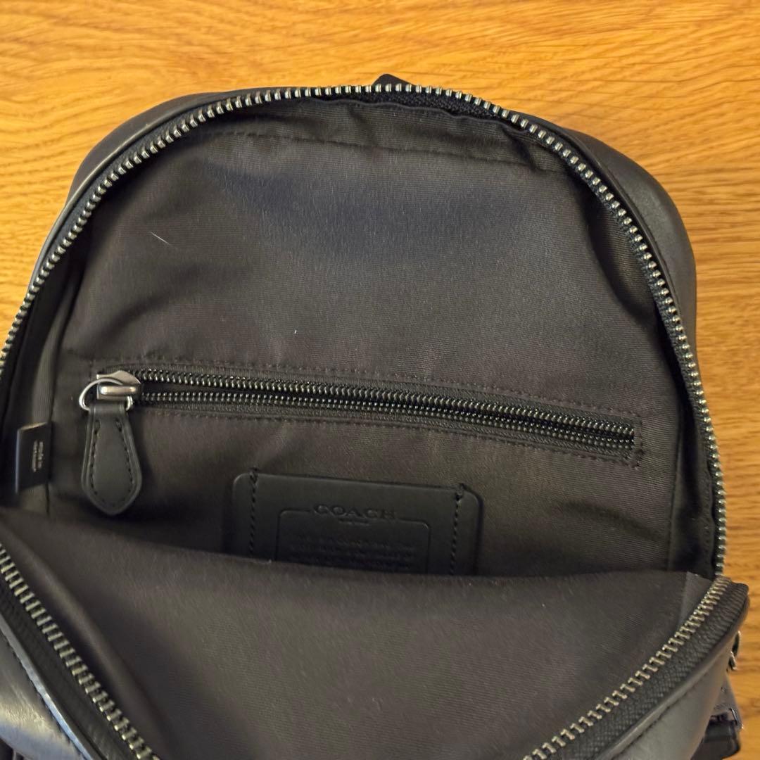 【美品】COACH コーチ　ショルダーバッグ　メンズ