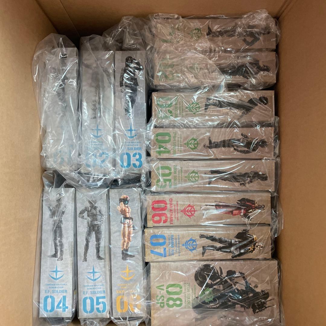 新品未開封品　G.M.G.(ガンダムミリタリージェネレーション) フルセット