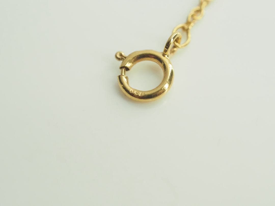 TIFFANY&Co.ティファニー　750イエローゴールド　チェーンネックレス