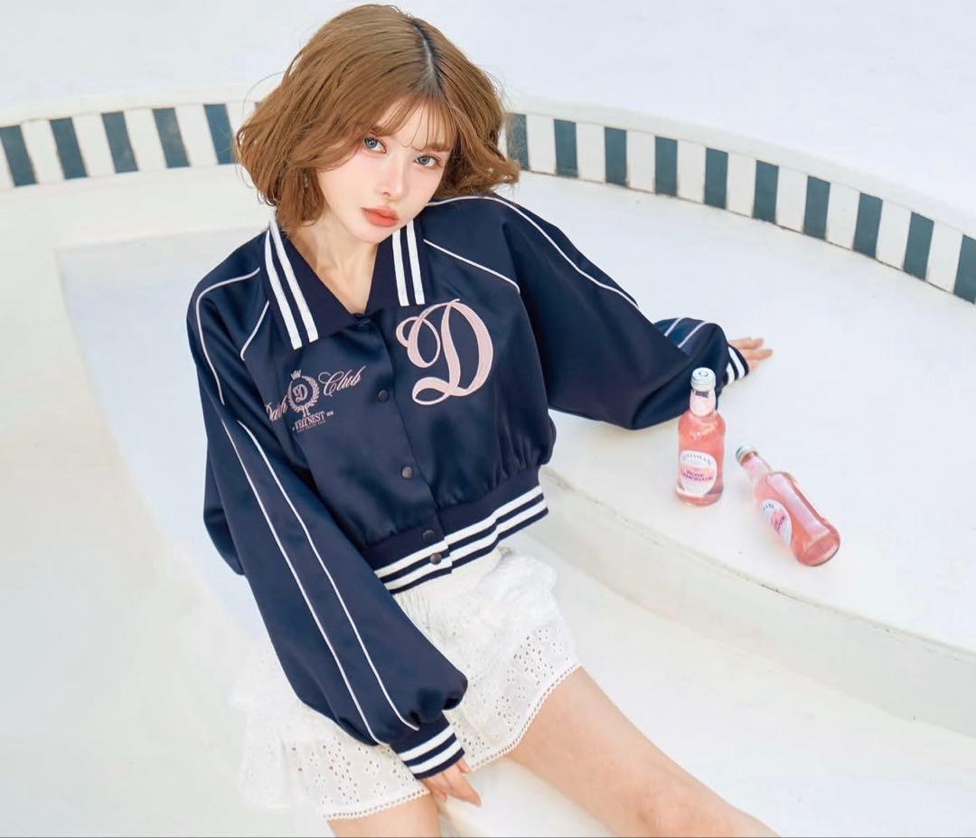 新品未使用！Darich ダーリッチ スカジャン NVY ネイビー 青