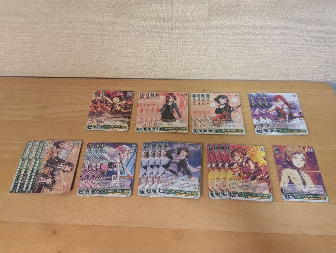 ヴァイス　バンドリ　Afterglow　デッキ　 “答え探し”青葉モカ　など