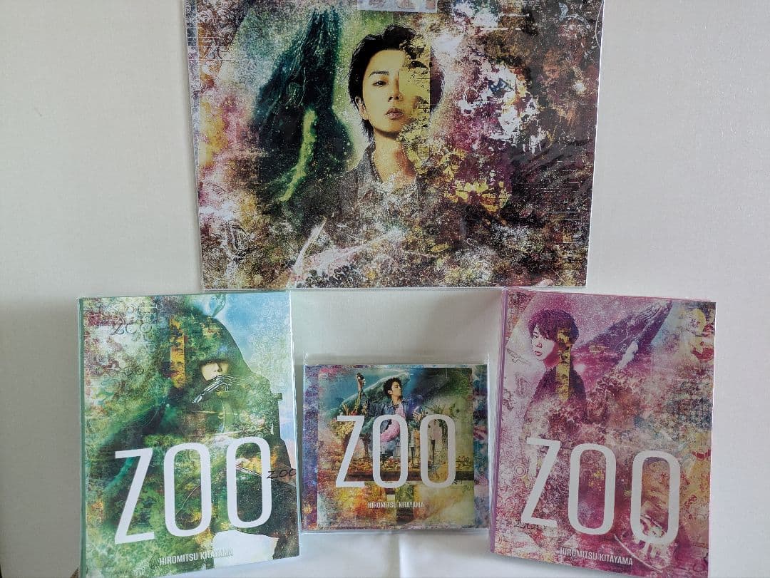 【TOBE ショッパー付】 北山宏光 ZOO 3形態セット 特典付き