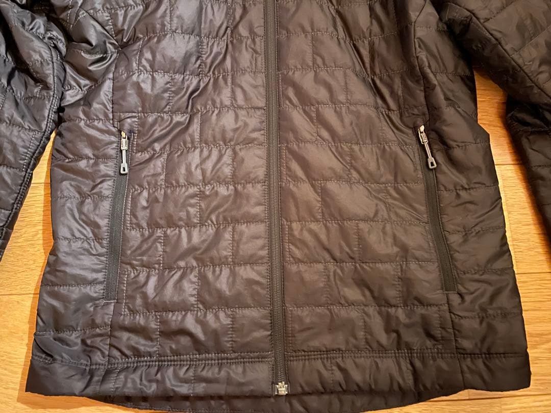 パタゴニア　ナノパフフーディー　ブラック　Sサイズ