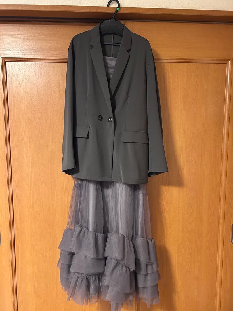 ANDRÉSD アンドレスド ボリュームチュールジャケットセットドレス