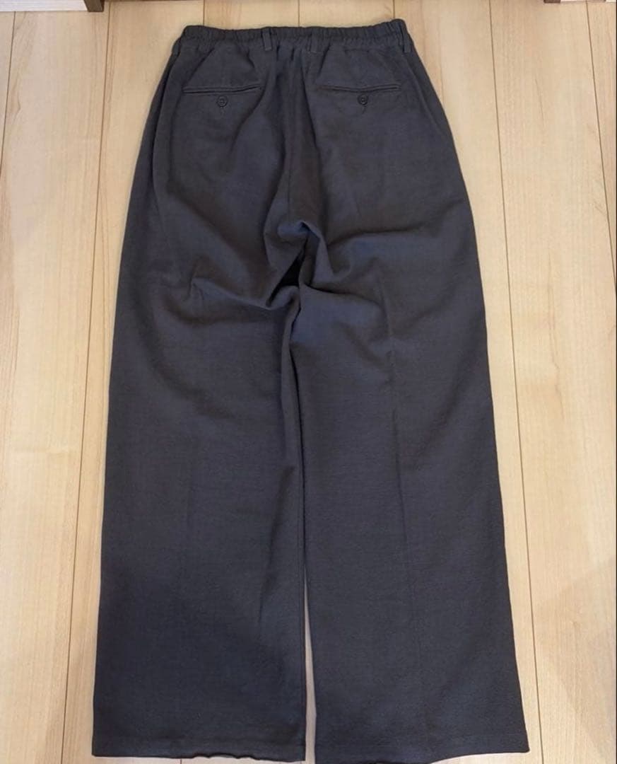 チ*ー様 Feels リネンスラックス　Lサイズ　グレー最安値