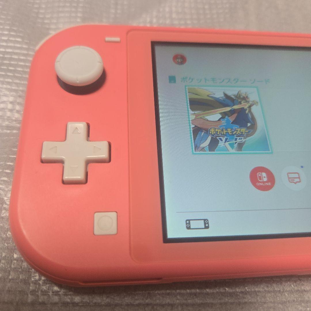 美品 Nintendo switch lite ピンク