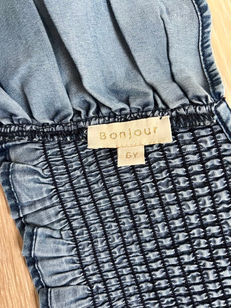 Bonjour diary デニム調セパレート水着