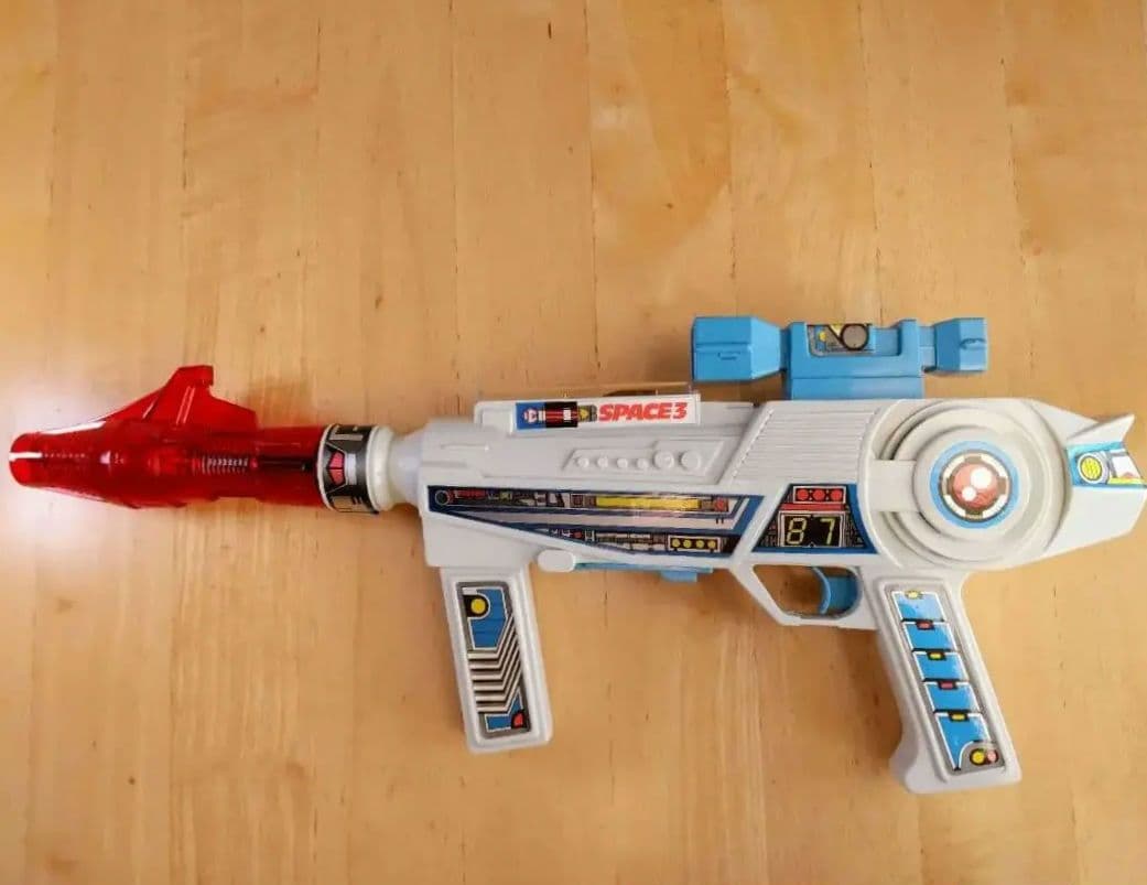 光線銃 スペース3 フラッシュ&サウンド