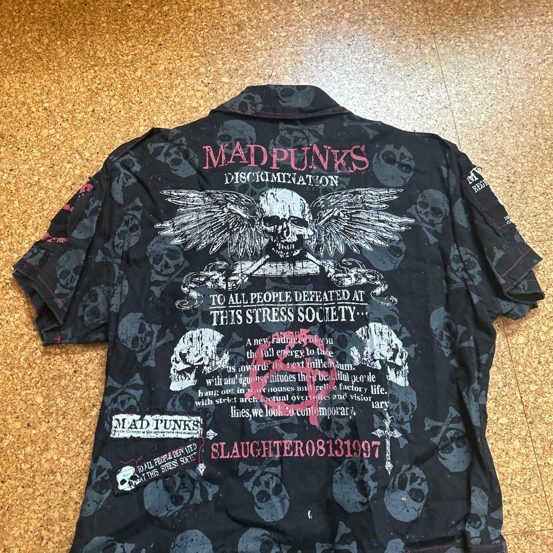 MAD PUNKS スカル ゴスロリドクロ ⭐︎ Lサイズ