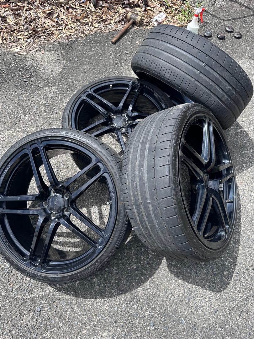 19インチ タイヤホイールセット ブリヂストン　プロドライブ