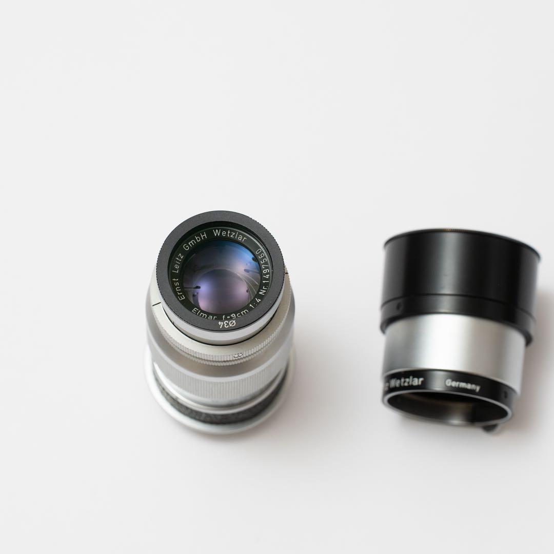 即日発送 Leica Elmar 9cm F4 変換リング