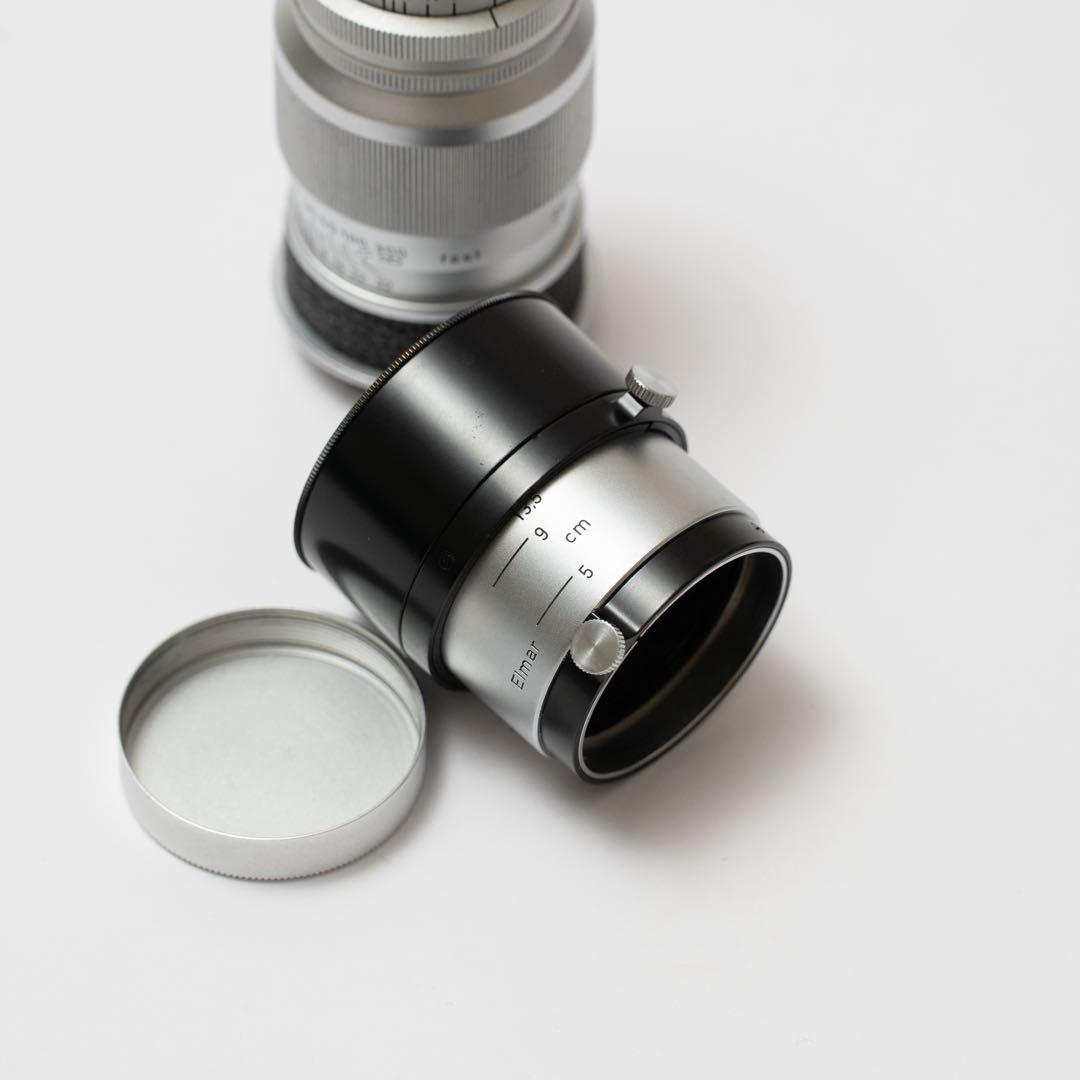 即日発送 Leica Elmar 9cm F4 変換リング