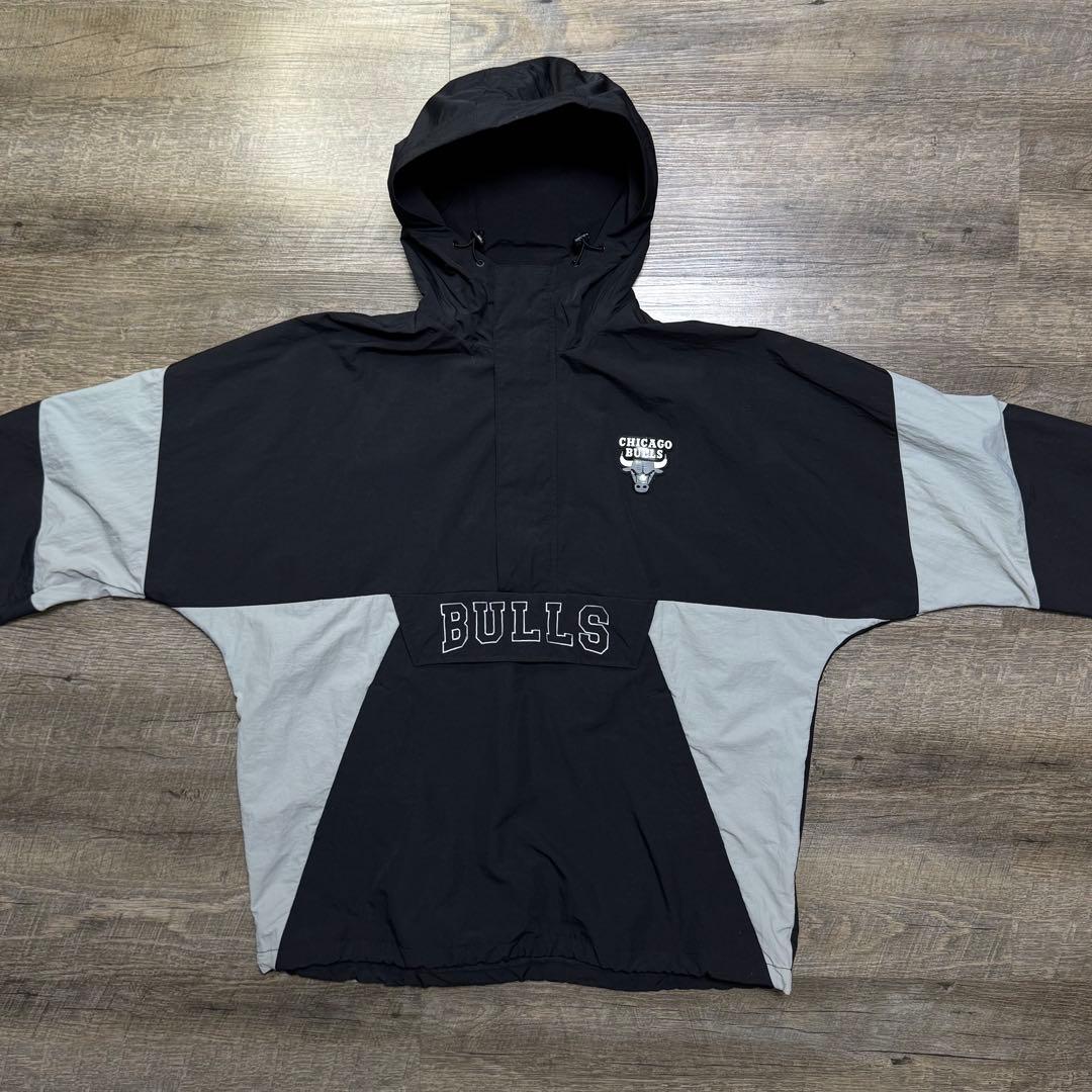 やっくん様 NBA シカゴ・ブルズ アノラックパーカー ナイロンジャケット L